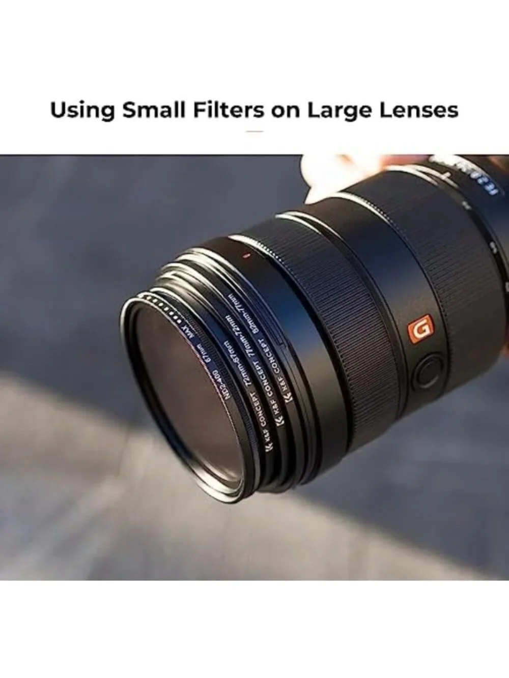 18-Piece Filter Ring Adapter Set for Photography - Versatile Lens Accessories